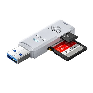 2 in 1 <strong>Card</strong> Reader <strong>USB</strong> 3.0 Micro TF <strong>Card</strong> Memory Reader High Speed Multi-<strong>card</strong> Writer Adapter Flash Drive Laptop Accessories - Product Image 1