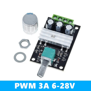 <span class=keywords><strong>PWM</strong></span> DC מנוע ווסת מהירות מודול 1.8V 3V 5V 6V 12V 15V 2A פונקציית מתג ווסת מהירות 1803BK - Product Image 4
