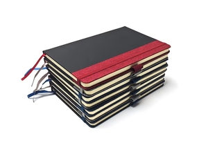 Hot Selling Multi Color <strong>Elastic</strong> <strong>Strap</strong> Fabric Notepad Hard Cover A5/A6 Journal <strong>Notebook</strong> With <strong>Custom</strong> Logo for Office - Product Image 4