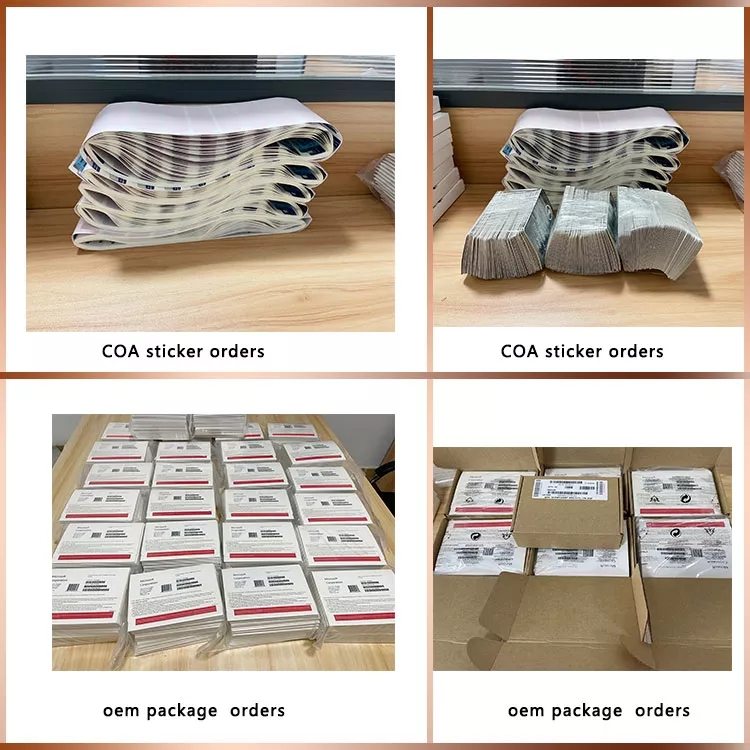 이메일 배달 승리 11 Pro 디지털 키 64비트/32비트 소매 키 스티커 3