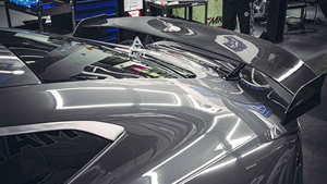Aston Martin Martin karbon Fiber arka Spoiler Bodykit için karbon Fiber arka bagaj kanat F1 tarzı - Product Image 6