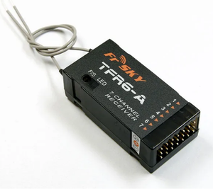 Yeni FrSky 2.4G 7CH TFR6A TFR6 7CH alıcı Futaba FASST 2.4G modülü ile uyumlu - Product Image 4