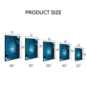 Display digital signage wallmount software cms 500cd telecomando smart digitale grande display da parete timer lcd - Product Image 6