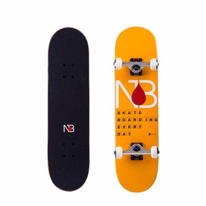 7-ply Canadian Maple 29 "x 7.5" trẻ em Skateboard hoàn thành tùy chỉnh đồ họa êm dịu lõm đôi Rocker ván trượt với PU bánh xe - Product Image 3