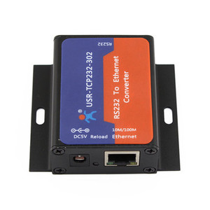 Convertidor de Ethernet RS232 a USR-TCP232-302, módulo convertidor de servidor de serie RS 232 a TCP IP de 1 puerto de bajo coste, pequeño tamaño