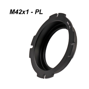 M42-PL Mount Adapter Ring for M42 (M42 X 1mm) SLR Lens to <strong>Arri</strong> PL Mount <strong>Camera</strong> - Product Image 1