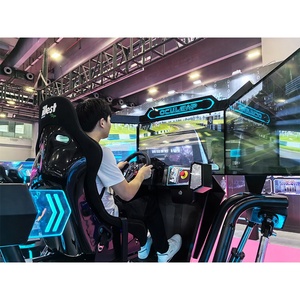 Oculeap VR赛车模拟器供应商3屏幕运动驾驶模拟器VR汽车模拟器街机游戏2025新VR游戏机 - Product Image 3