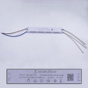 APPコントロールLEDドライバー2.4GリモートインテリジェントLEDトランス (20-40W)X2 (40-60W)X2調光可能な色変更可能なシャンデリア用