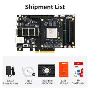 Puzhi Placa de Desarrollo FPGA Xilinx Kintex UltraScale + XCKU3P XCKU5P Kit de Evaluación FMC PCIE MIPI, 1 Unidad, 2 Unidades - Product Image 5