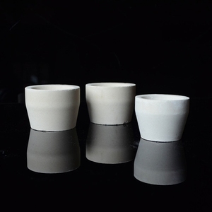 Ceramic <strong>Fireclay</strong> Crucibles Gold Laboratory Magnesite Fire Assay <strong>Cupel</strong> Refractory Ceramic Parts - Product Image 2