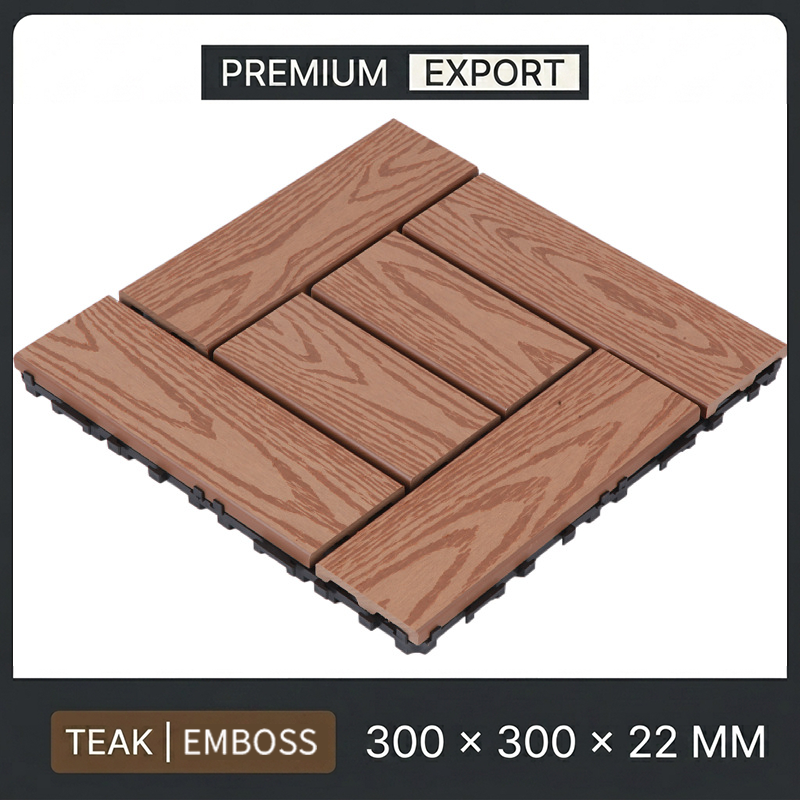 Teck - Grille Mosaïque (Embossée)