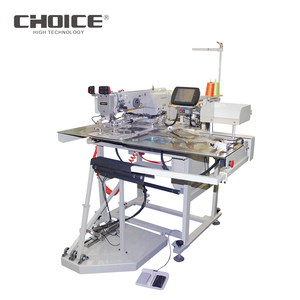 Golden Choice GC-2516G-V8 Jeans halbautomat ische doppelte Nadeln doppelte Farbe Taschen einstell maschine - Product Image 2