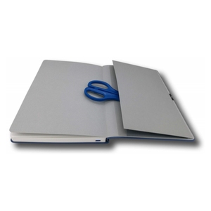 Cuaderno de viaje de cuero personalizado A5, cuaderno diario rayado/forrado, tapa blanda, banda elástica cuadrada/páginas de cuadrícula, cuaderno de papel gráfico para el trabajo - Product Image 4