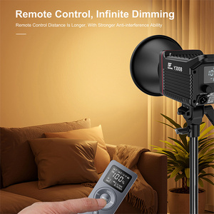 300w trucco continuo 2700-6500k Led Video luce di riempimento per la fotografia di Studio di illuminazione di uscita di alimentazione del telecomando - Product Image 6