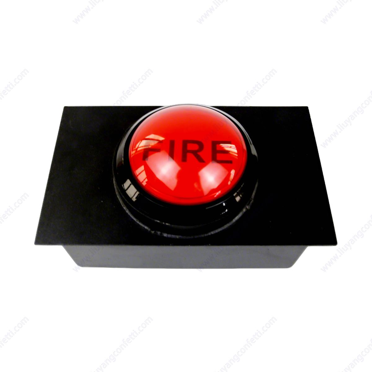 Console bouton rouge
