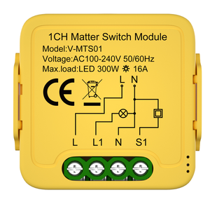 Matter Smart Light Switch Materie schalter Remoter Control Matter Smart Home Wand schalter - Product Image 1