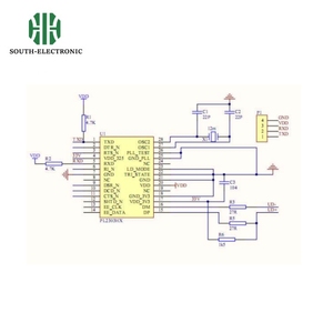 Schema schematico del circuito stampato PCB personalizzato elettronico originale servizi di progettazione del Layout PCBA - Product Image 4
