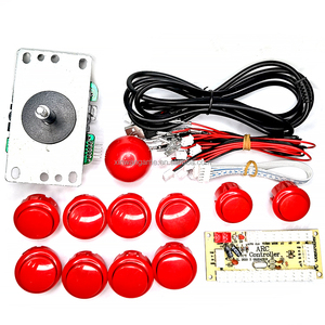 SANWA Joystick Tool Kit Coin Pusher Arcade <strong>Game</strong> DIY PC <strong>USB</strong> Chip Board <strong>Computer</strong> <strong>Control</strong> Metal Includes Airplane Simulator - Product Image 4