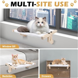 Büyük kalite çok Site kullanımı kurulumu kolay pencere kedi pencere pervazına levrek için kedi levrek - Product Image 2