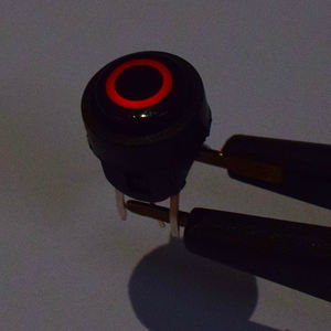 One-stop Purchase 10mm <strong>Mini</strong> Short Type Momentary Shell Plastic Red LED <strong>Push</strong> <strong>Button</strong> <strong>Switch</strong> 6 Pin SH01-223M7 Support Customization - Product Image 3