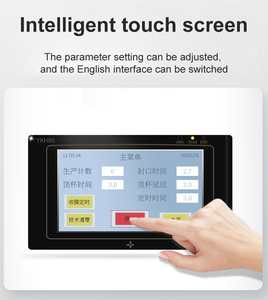 Lòng đỏ trứng sắc nét tự động khí nén niêm phong máy bánh trung thu tự động máy đóng gói dòng chảy máy bao bì cho bánh quy bánh mì - Product Image 3