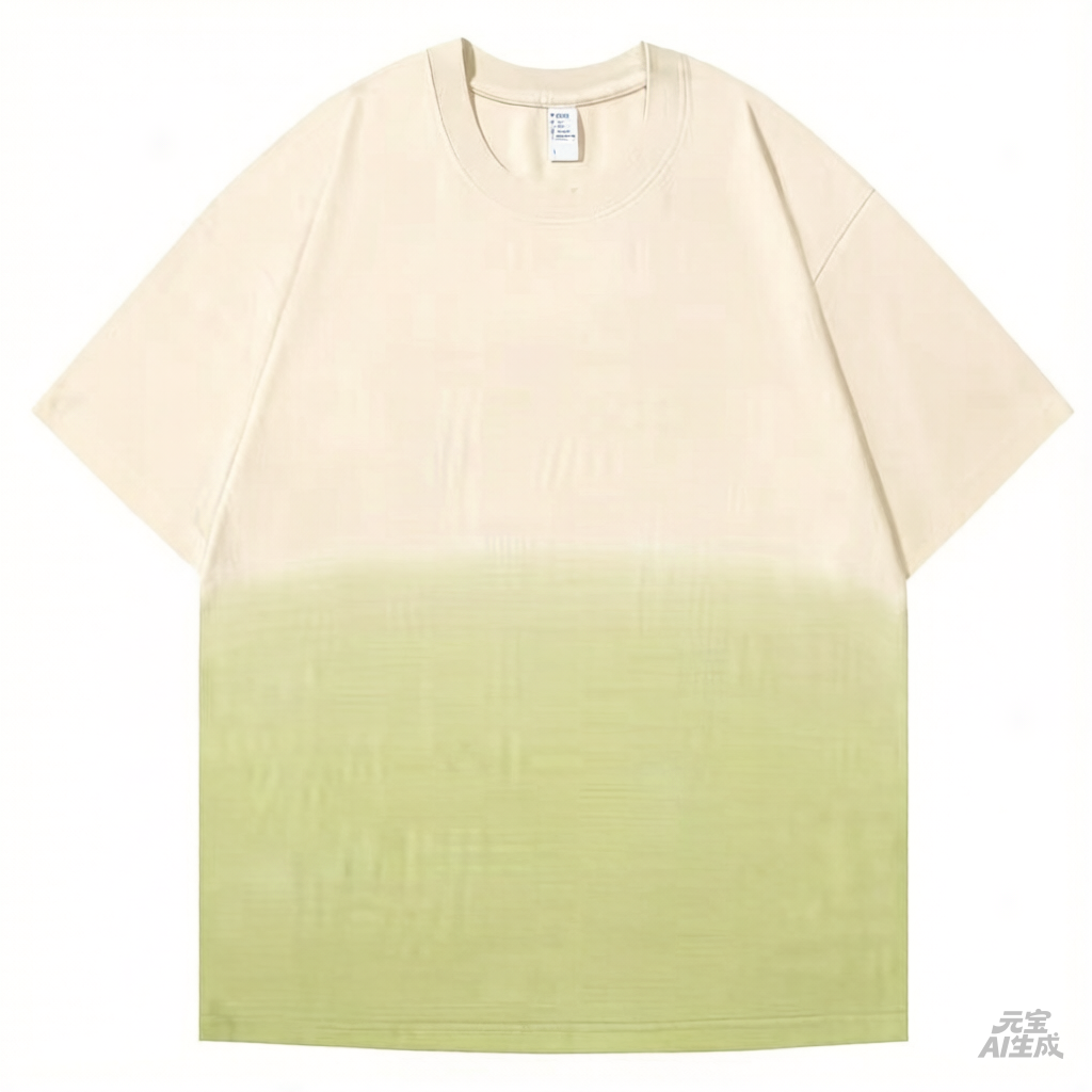 Cream White to Pale Lime Green Gradient