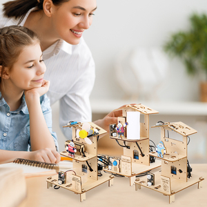 ACEBOTT Children Smart Home Stem Toy Kid Educational Kit With APP <strong>Teaching</strong> Slide PPT Textbook Tutorial <strong>Programming</strong> Language - Product Image 3