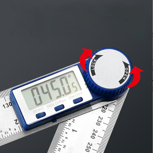 1個デジタル角度検出器スケール適切な木工測定ツール高精度多機能ツール - Product Image 3