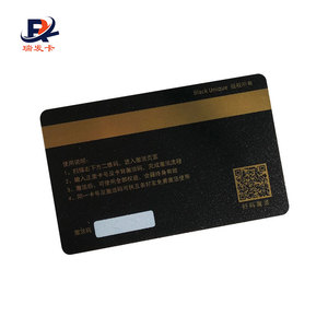 最佳定制胶印Pvc空白签证信用卡，带压花号码 - Product Image 5