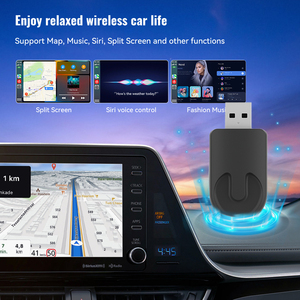 CarPlay Wireless Adapter <strong>Android</strong> Auto 2 in 1 Wired Carplay to USB Wireless CarPlay Adapter for Apple IOS 10+ <strong>Android</strong> 11+ - Product Image 3