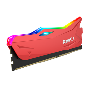 【在庫あり】売れ筋 <span class=keywords><strong>DDR4</strong></span> 16GB 2666Mhz Wolf Warrior シリーズ RGB U-DIMM Ramsta デスクトップ ゲーミング用 高速&安定 RAM - Product Image 3