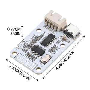 Mini amplificatore di potenza Bluetooth modulo DC 5V 3W + 3W scheda amplificatore di potenza PAM8403 Chip BT5.0 4pin di uscita