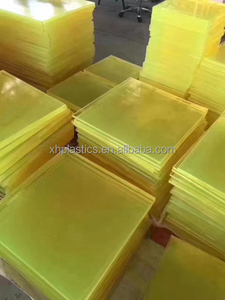 Hojas de goma de plástico de poliuretano PU de alta densidad Elasticidad Material de superficie sólida Servicio de procesamiento de corte personalizado - Product Image 4