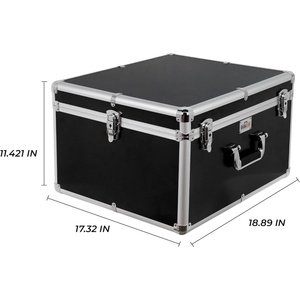 Tùy chỉnh Bạc nhôm khung đèn sân khấu Vali chống sốc <span class=keywords><strong>workbox</strong></span> Road trường hợp Heavy-Duty Road trường hợp trường hợp chuyến bay - Product Image 3