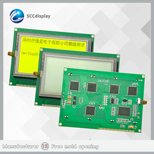 COB TP STN Módulo LCD amarillo Fuente de alimentación de 5,0 V Pantalla gráfica grande Resolución de 240x12 RA8822PIN Pantalla táctil gráfica Lcd - Product Image 6