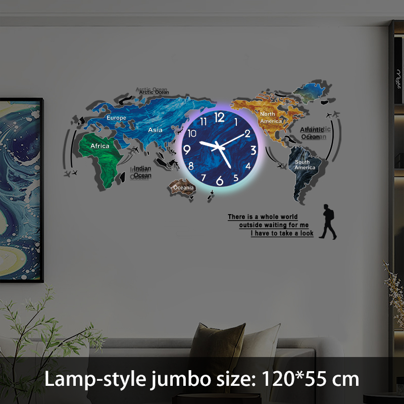 Deep blue ambient light