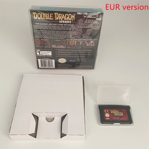 GBA için kutuda NTSC ve PAL versiyonu İngilizce çift ejderha avans oyunu - Product Image 4