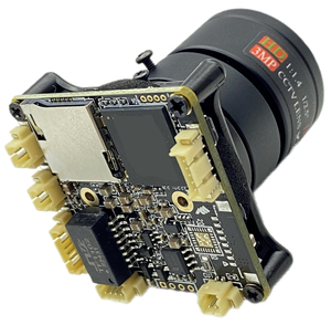 HD IMX335 Network IPC 5MP modulo fotocamera con microfono bidirezionale sostituibile e la varietà di lenti prodotto sorgente - Product Image 5
