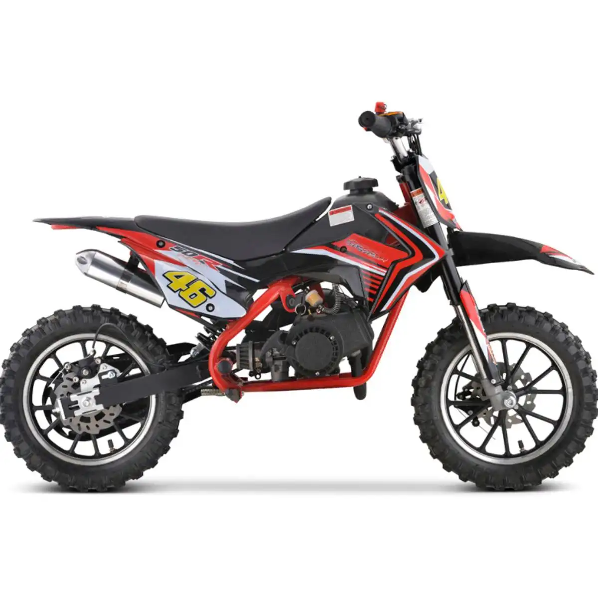 10 Zoll Kinder Mini Gas Motorrad 49cc Dirt Bike zum Verkauf Günstige