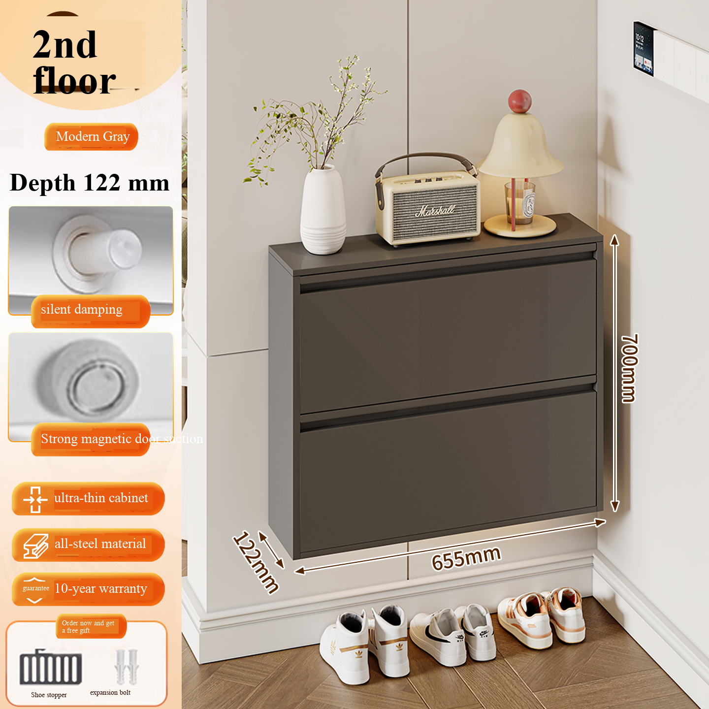 2nd floor 655 long gray