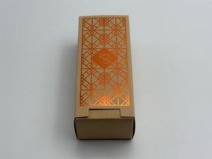 Подарочный чехол, крафт-картонная коробка, изготовленная на заказ, с логотипом горячего тиснения, ручная работа, прямоугольная бумага, Золотая фольгированная коробка с крышкой, коробка с сумкой - Product Image 5