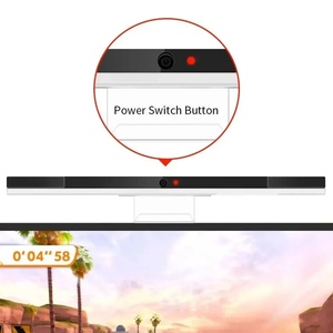 Evrensel kablosuz kızılötesi alıcı yedek parça plastik sensör Bar hareket sensörü Wiiu Wii oyun konsolu için tamir - Product Image 5
