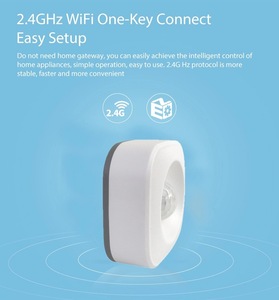 Tuya-Sensor de movimiento PIR, Detector de movimiento WIFI, aplicación Smart Life, sistema de seguridad inalámbrico para el hogar, funciona con Alexa - Product Image 3