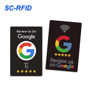 Sensan Factory直送プラスチックプログラマブルQRコードスキャンNFC 213 GoogleレビューNFCカードfor Googleレビュー - Product Image 2