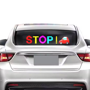 Aplicación Bluetooth programable Led Car Sign Board USB 5V Mensaje de desplazamiento Led Matrix Panel Pantalla digital para publicidad de tienda - Product Image 4