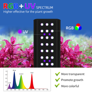 Hot Sale WEEKAQUA M Series RGB Full Spectrum Aquarium Lights APP 24/7 <strong>Programmable</strong> <strong>Controls</strong> for 450mm Fish Tanks - Product Image 3