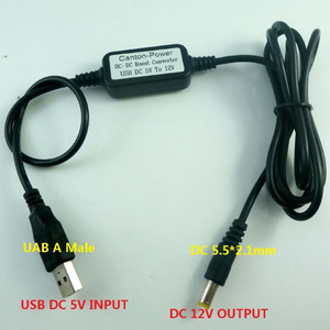CE036コントンパワーUSB DC 5V入力DC12V出力DC 5V ~ 12Vパワーモジュール8W 1.5メートルモバイルパワーwifiルートラップトップ用 - Product Image 2