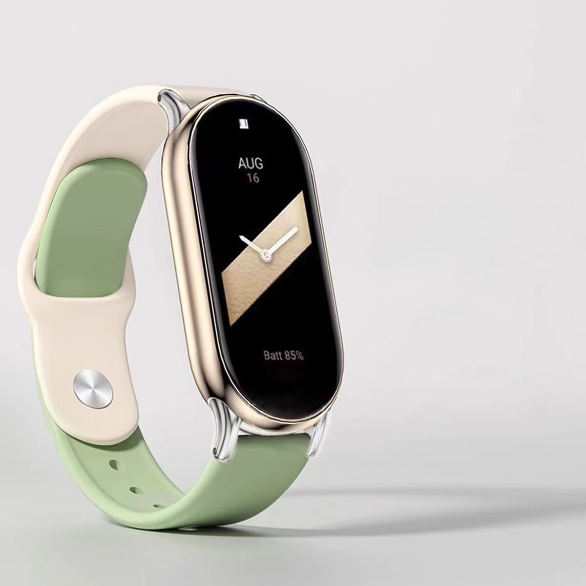 blanc vintage et vert macha