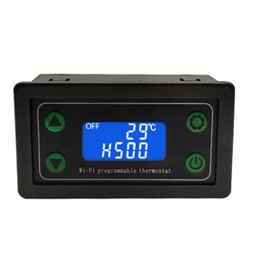 Pantalla digital de alta precisión Wi-fi Controlador de temperatura remoto Calefacción Refrigeración Control de temperatura Termostato con sensor - Product Image 3