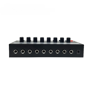 Amplificador de auriculares de monitoreo de 8 canales HA800S, distribuidor de señal de amplificador de auriculares, monitoreo ESTÉREO